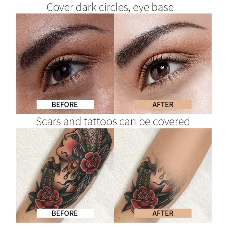 [Hàng mới về] Kem che khuyết điểm dưỡng ẩm kiểm soát dầu giúp làm sáng tông màu da | BigBuy360 - bigbuy360.vn