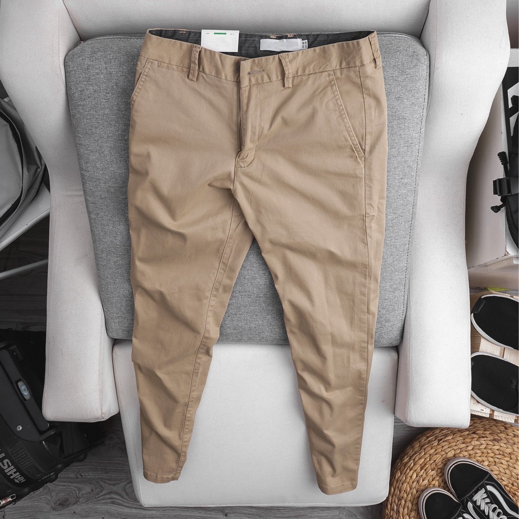 [Mã FASHIONHOTMA hoàn 15% tối đa 30K xu đơn 150K] ( hàng cao cấp xuất dư ) quần kaki ống suông co giãn | BigBuy360 - bigbuy360.vn