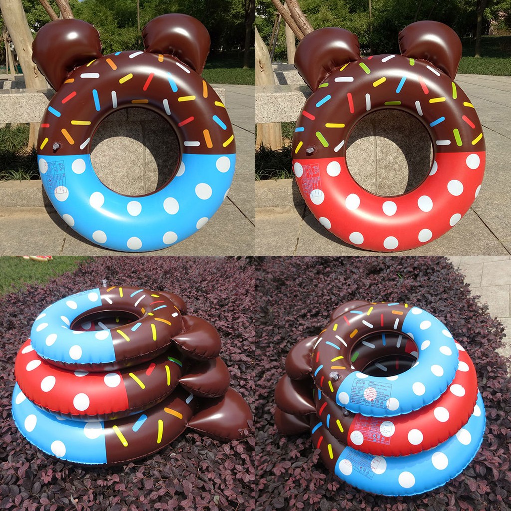 PHAO BƠI TRẺ EM BÁNH DONUT GẤU XINH XẮN