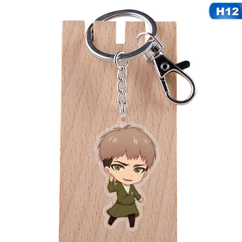 flowersqueen Móc Khóa Hình Anime Attack On Titan Dễ Thương