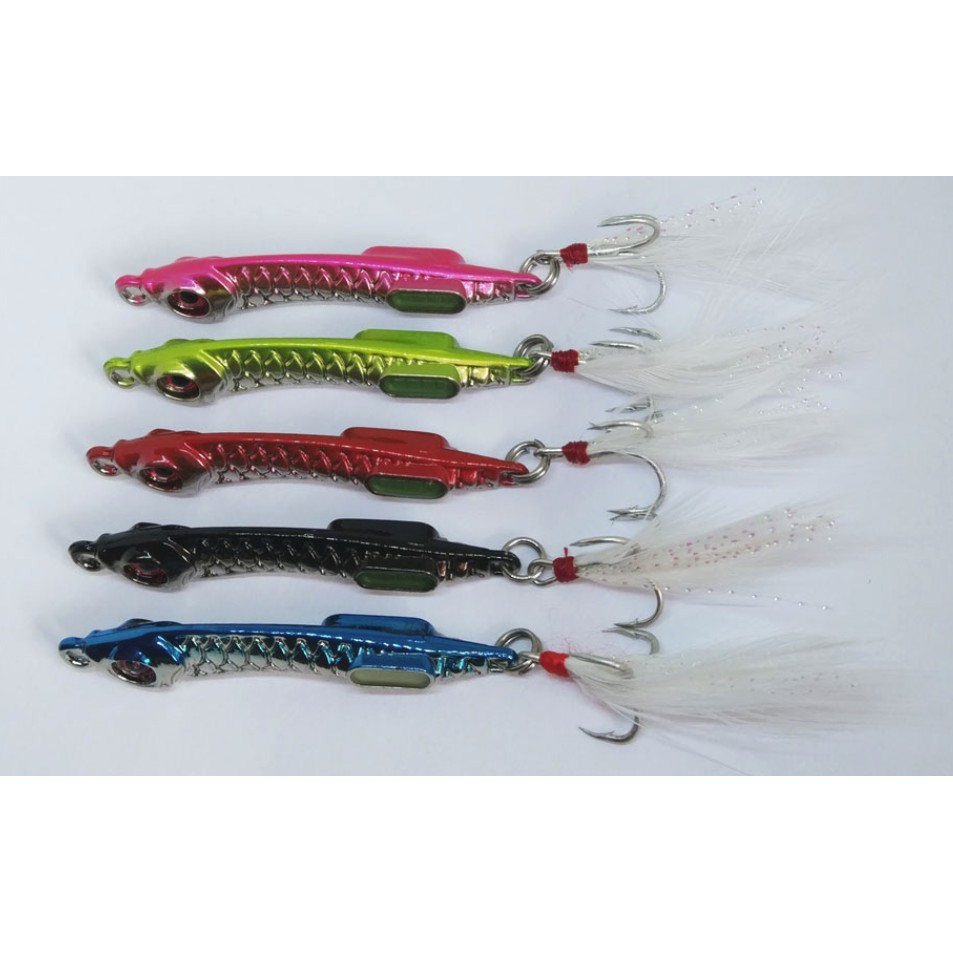 Mồi câu cá giả 10g/ 15g nhiều màu sắc tùy chọn hiệu quả mới