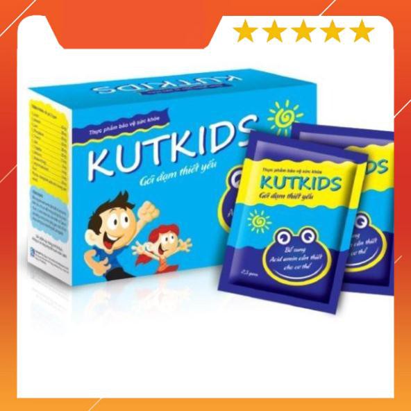 KUTKIDS (Chính hãng)- Gói đạm thiết yếu, giúp trẻ phát triển toàn diện, hộp 20 gói.