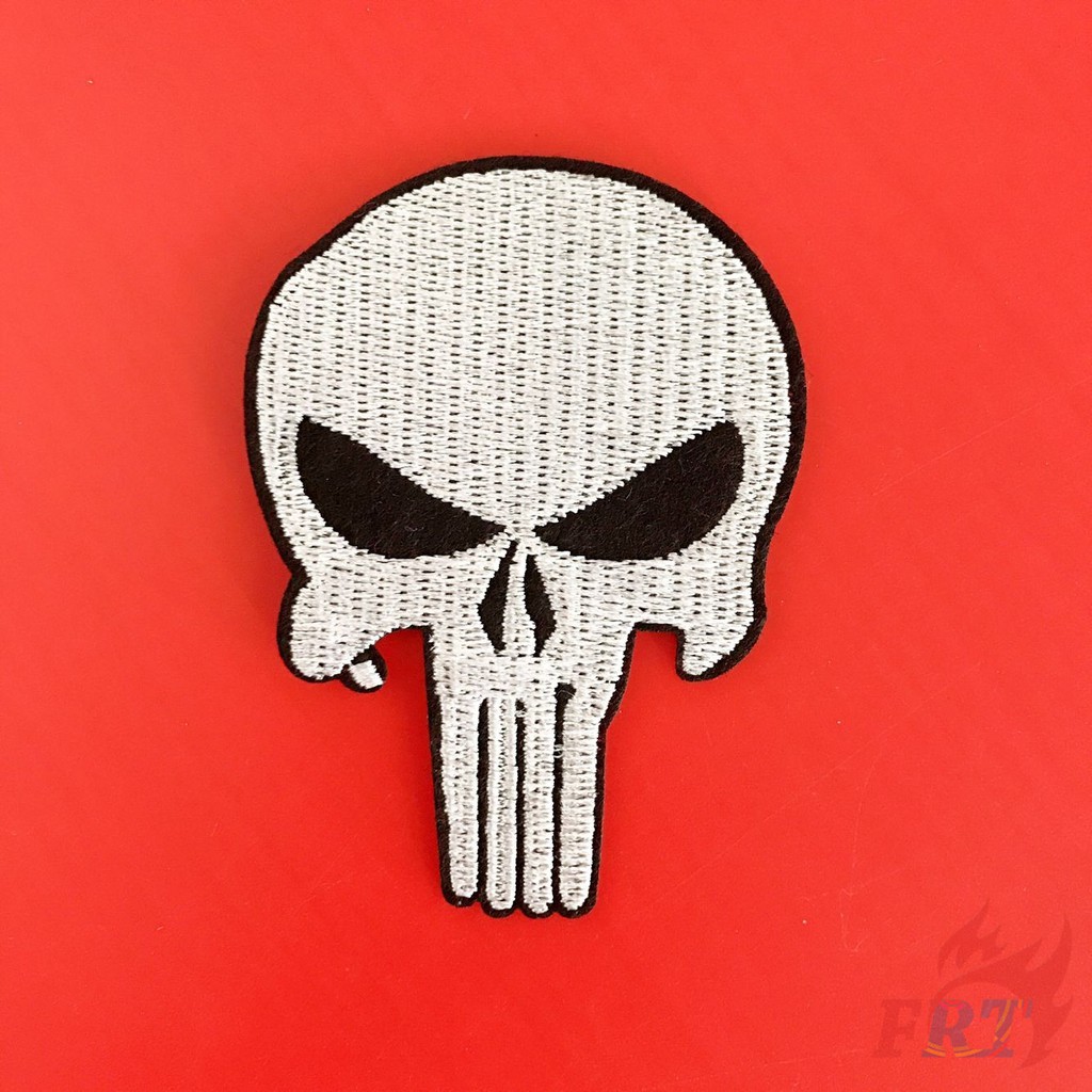 Phụ kiện may áo quần thời trang（☸ Marvel - Punisher Patch ☸）