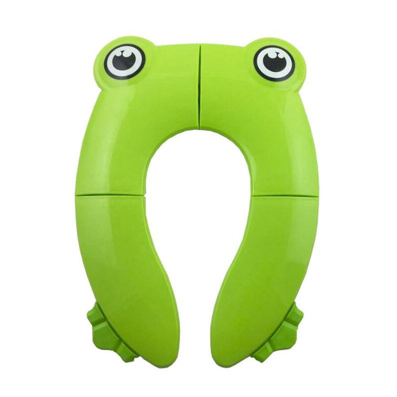 Nắp thu gọn bồn cầu cho bé đi vệ sinh có thể gắp gọn mang đi