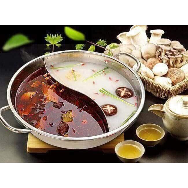 NỒI LẨU 2 NGĂN 28cm