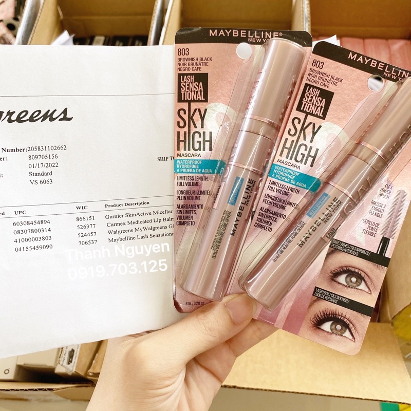 Mascara Maybeline skyhigh - Bill Walgreens