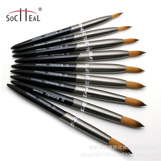 Cọ đắp bột đắp móng bột số 10, 12, 14,16,20,22,24 hiệu Kolinski Cọ chuyên dụng chất liệu cọ cực tốt