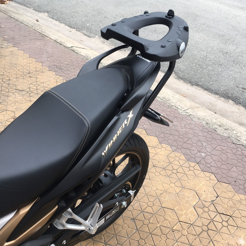 BAGA tay dắt cảng sau GIVI HRV Winner 150/Winner X thép sơn tĩnh điện, Cảng lắp thùng sau GIVI, chịu lực tốt, gắn kiểng