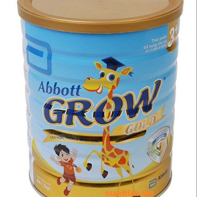 Sữa bột Abbott Grow 3+ , 1,7kg date mới