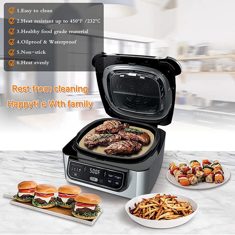 Bộ 200 Giấy Lót Nồi Chiên Không Dầu 5 Trong 1 AG301 4Qt