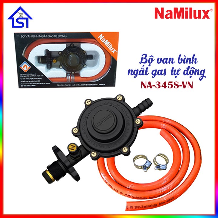 Bộ Van (Có Dây ) Bình Ngắt Gas Tự Động Namilux NA-345S-VN