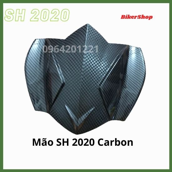 [SH 2020] Mão SH 2020 Cacbon - Vương Miện SH 2020 Hoạ Tiết Tinh Tế Đơn Giản