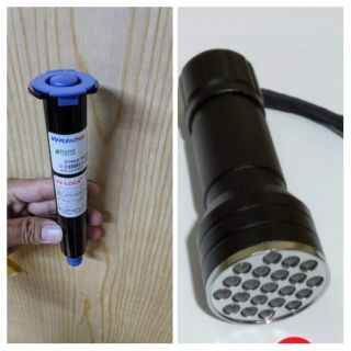 Combo đèn và keo UV