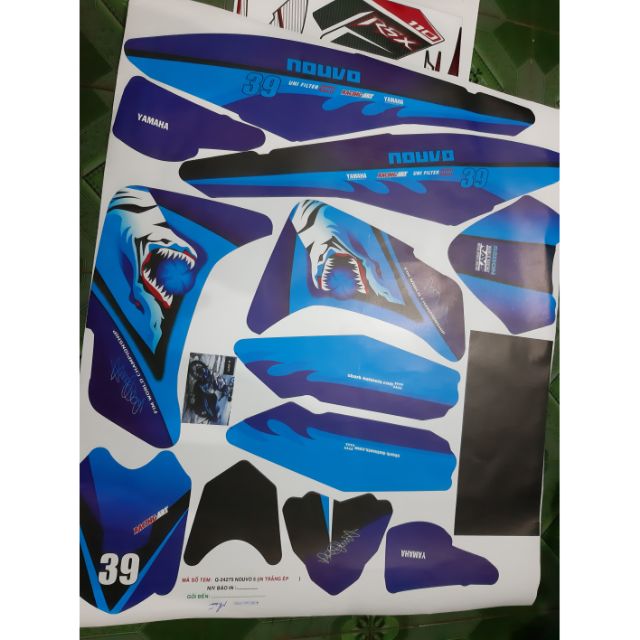 Tem trùm nouvo 5 đặt in