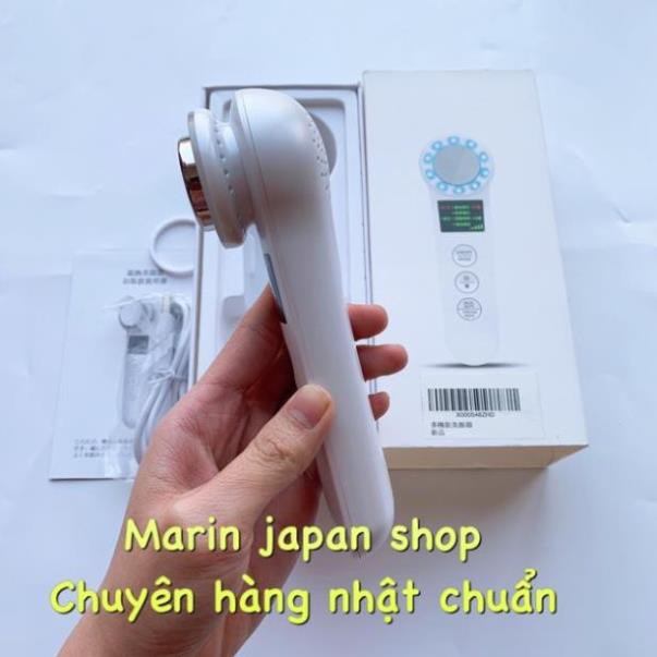 (Nội địa Nhật,7 tác dụng)Máy đẩy tinh chất ion giúp tẩy trang, cấp ẩm 7 tác dụng để chăm sóc da Nội địa Nhật Bản