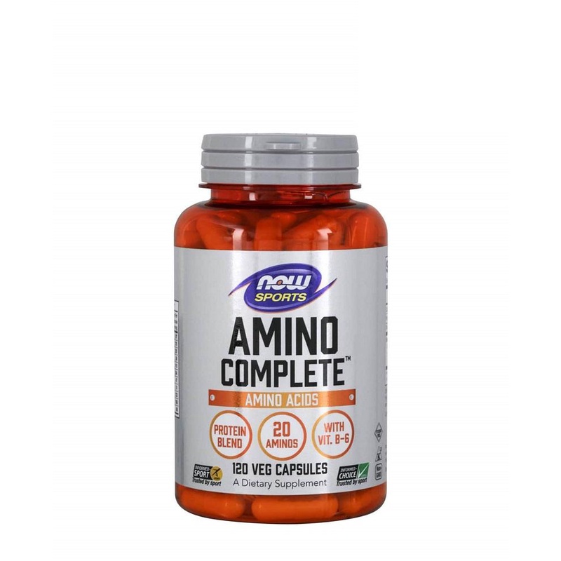 Viên Uống Bổ Sung Axit Amin Hoàn Chỉnh Cho Người Tập Gym Now Sports Amino Complete 120 và 300 Viên