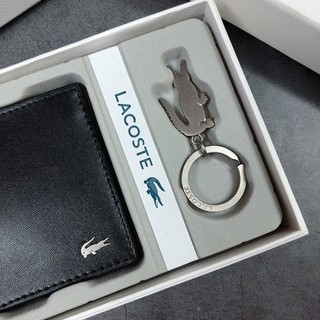 Sét ví + khóa Lacoste cho nam