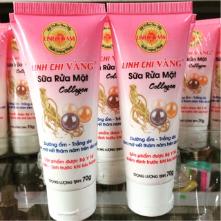 SỮA RỬA MẶT NGỌC TRAI LINH CHI VÀNG