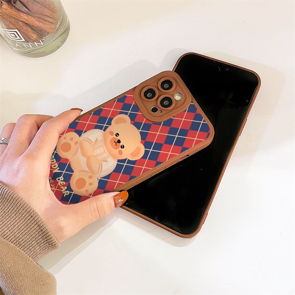Ốp Iphone In Hình Gấu Màu Sắc Bảo Vệ Camera ip7,8plus,x,xs,xsmax,11,11promax,12,12promax,13,13promax