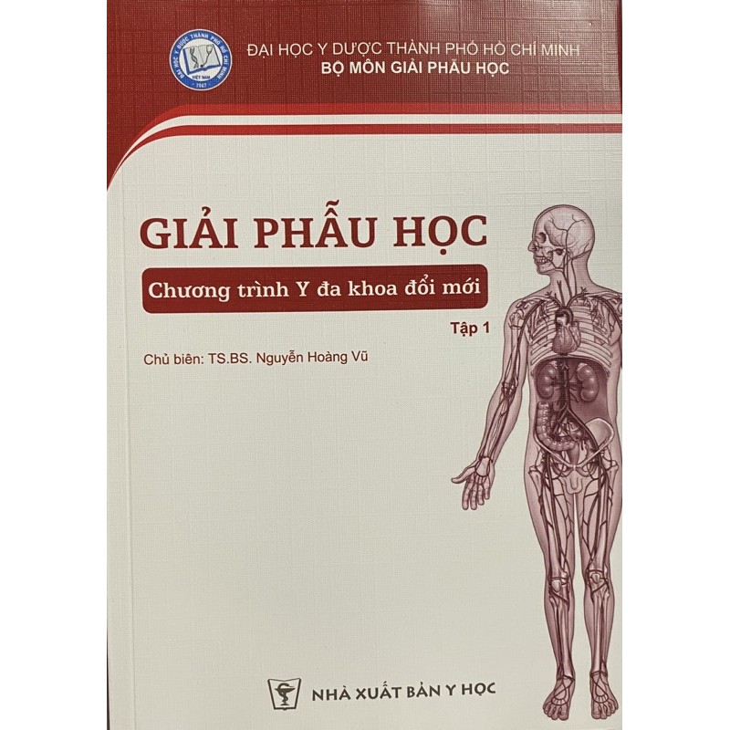 Sách - Giải phẫu học( trọn bộ tập 1 và 2 - 2019)