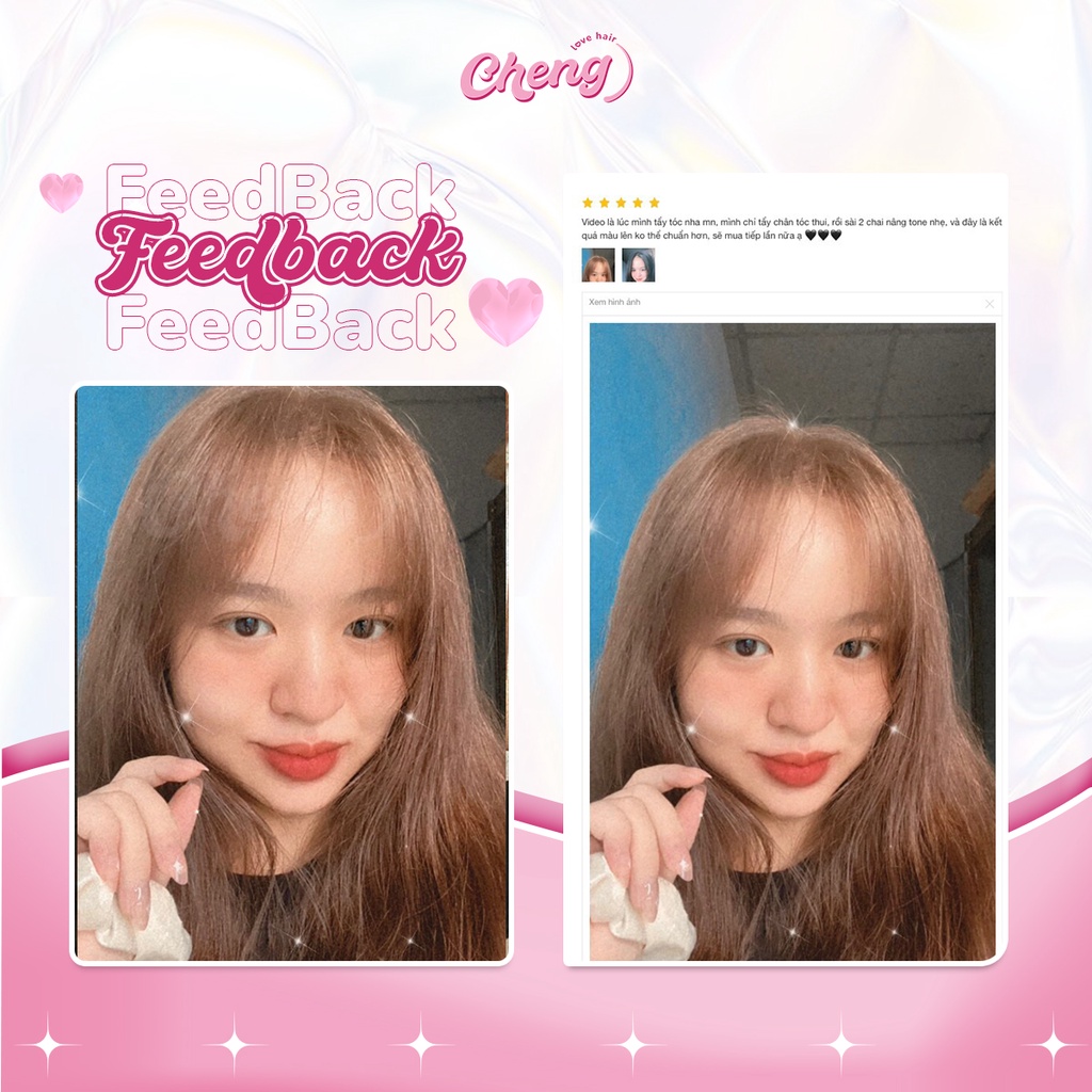 Thuốc Nhuộm Tóc Màu NÂU CARAMEL - NÂU BƠ Không Tẩy | Chenglovehair, Chenglovehairs