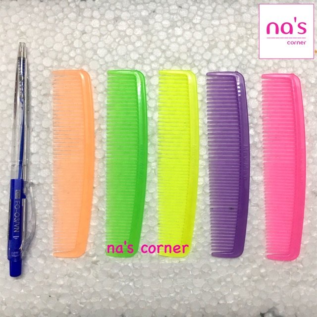 Lược nhựa mini bỏ túi tiện dụng (1 cây) dài 11.5cm