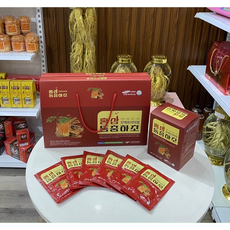 Nước Uống Hồng Sâm Đông Trùng Hạ Thảo Hàn Quốc