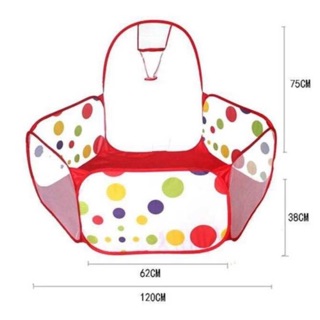 [SALE 10%] Nhà banh cho bé, lều bóng rổ