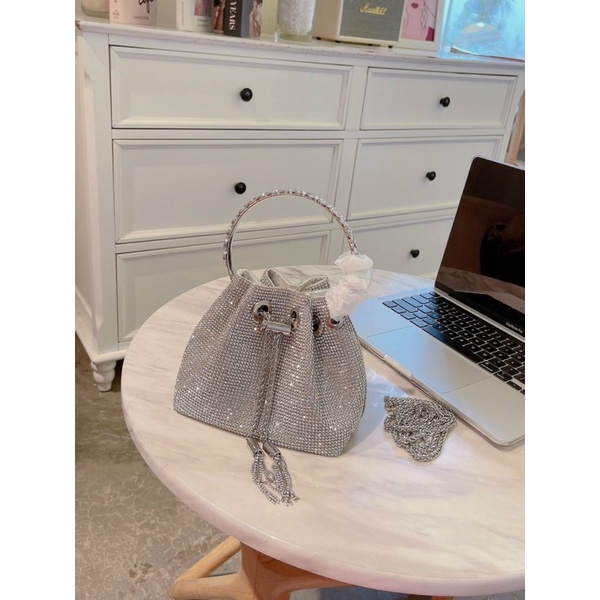 Túi xách nữ túi nữ quai cầm tay đá sáng sanh chảnh siêu đẹp