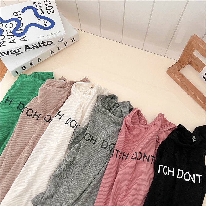 [Babycat] Hàng Có Sẵn Áo Thun Không Tay In Chữ Phong Cách Nhật Bản Hàn Quốc Thời Trang Mùa Hè 2022 Mới Cho Bé Trai Bé Gái