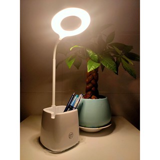 Đèn học chống cận sạc tích điện đọc sách Led 3 chế độ đèn học để bàn ánh sáng vàng bảo vệ mắt