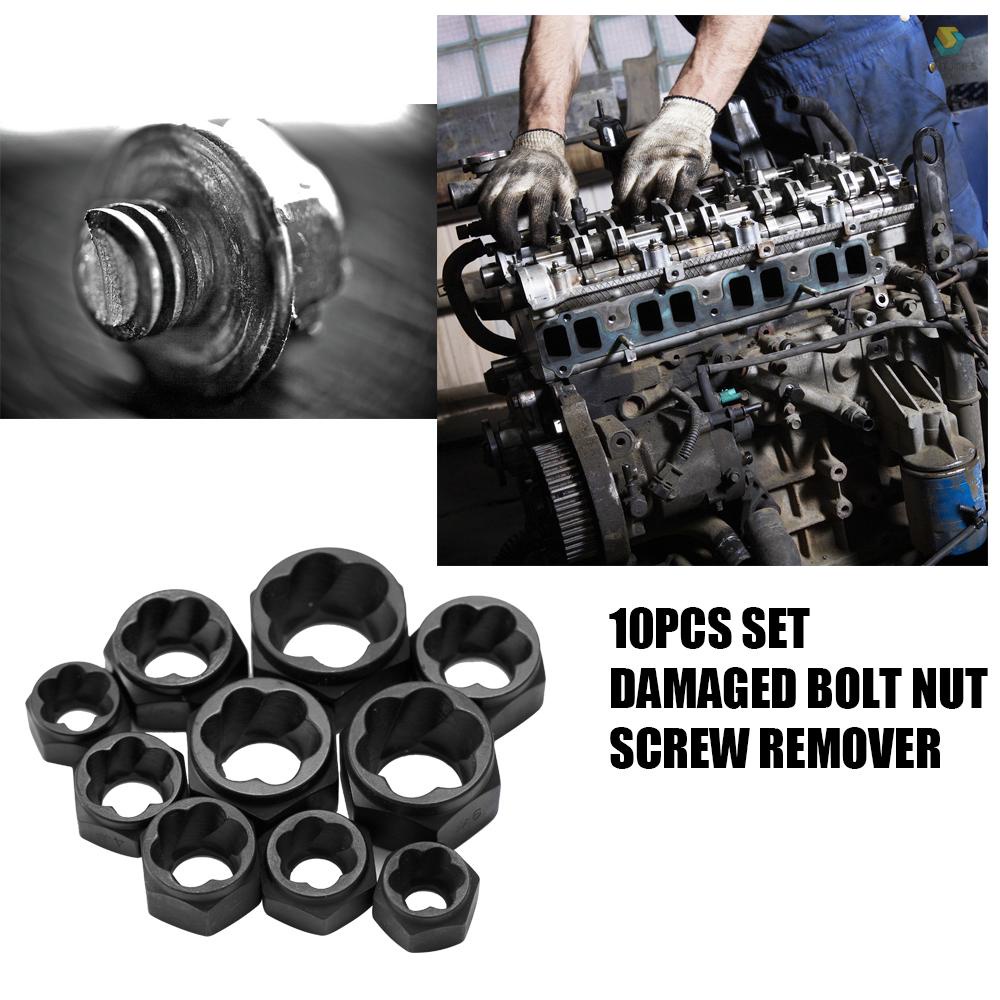 Bộ 10 Dụng Cụ Tháo Ốc Vít Hư Hỏng