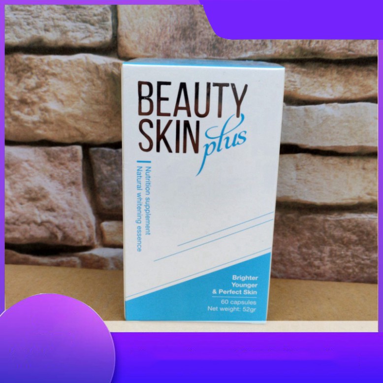 HẠ GIÁ Viên Uống Beauty Skin Plus 60 Viên của Mỹ - Hỗ Trợ Trắng Da, giảm nám HẠ GIÁ