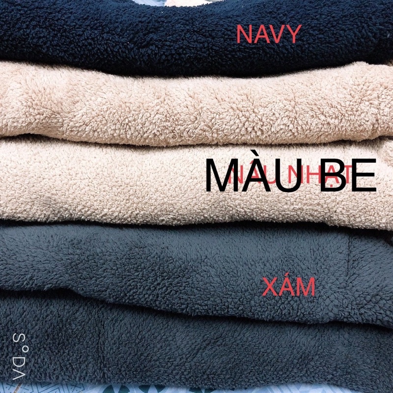 Áo Khoác Lông Cừu Cùn Nữ Xuất Xịn