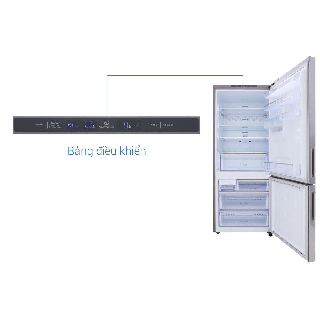 [Mã ELMALL100 giảm 100K đơn 5TR] Tủ lạnh Samsung Inverter 424L RL4034SBAS8/SV
