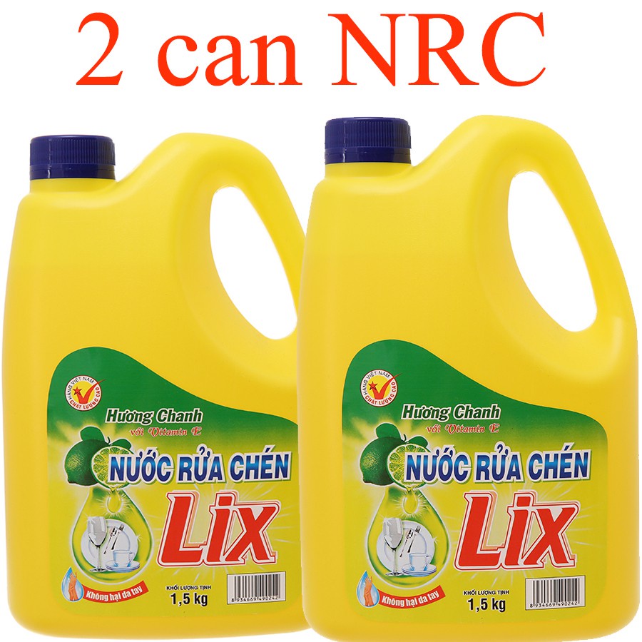 Nước rửa Chén Lix siêu sạch Trà xanh 1,4kg