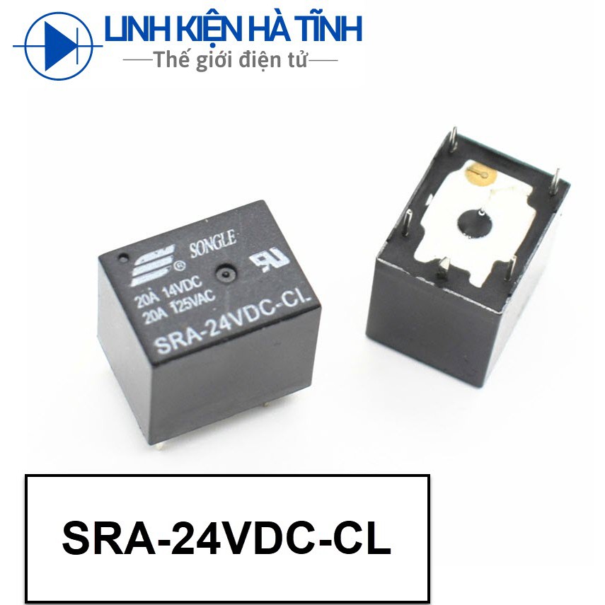 Original Songle relay SRA  SRA-05VDC-AL-CL SRA-12VDC-AL-CL SRA-24VDC-AL-CL 20A 5 chân SRA