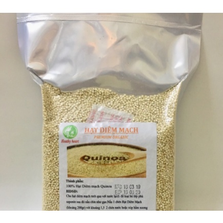 Quinoa (diêm mạch trắng) hữu cơ Mỹ 500g