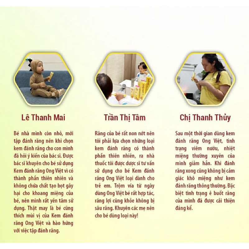 Kem Đánh răng Ong Việt