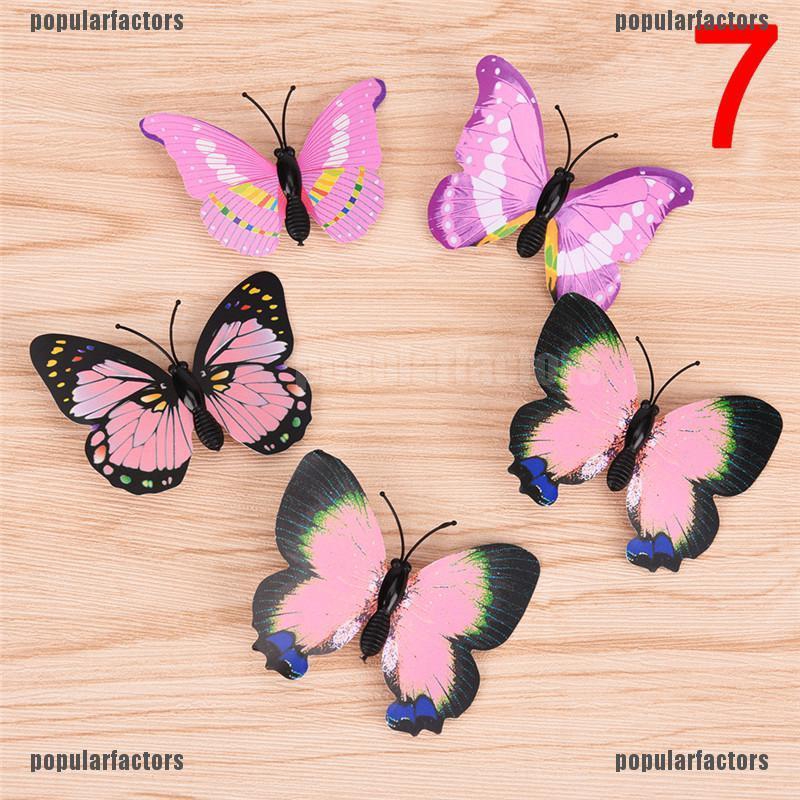 Bộ 5 Kẹp Tóc Hình Bướm Xinh Xắn