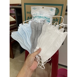 set 50 chiếc (5gói) khẩu trang king crab (cua) An Tâm 4 lớp kháng khuẩn
