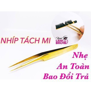 Nhíp Tách Mi Thẳng Cao Cấp - Chính Hãng Hani - Nhíp Hỗ Trợ Tách Mi Siêu Nhanh