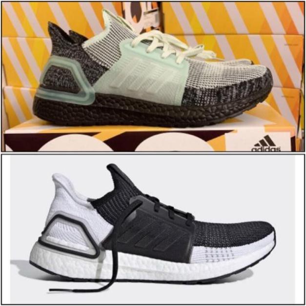 [FREESHIP - SẴN] Giày Ultra Boost 2019 Đen Xám Trắng > ✭