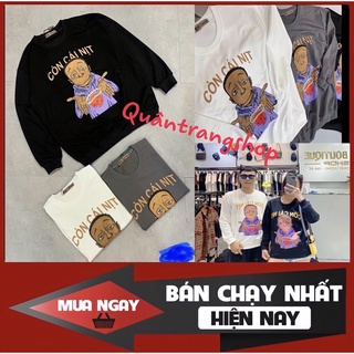 Áo Thun Còn Cái Nịt Dài Tay ( chữ phản quang)