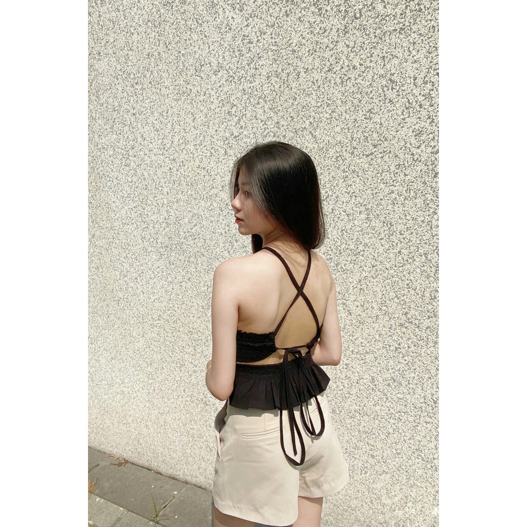 Áo yếm thắt nơ phía sau BAMBI TOP
