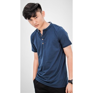 Áo thun nam cổ trụ