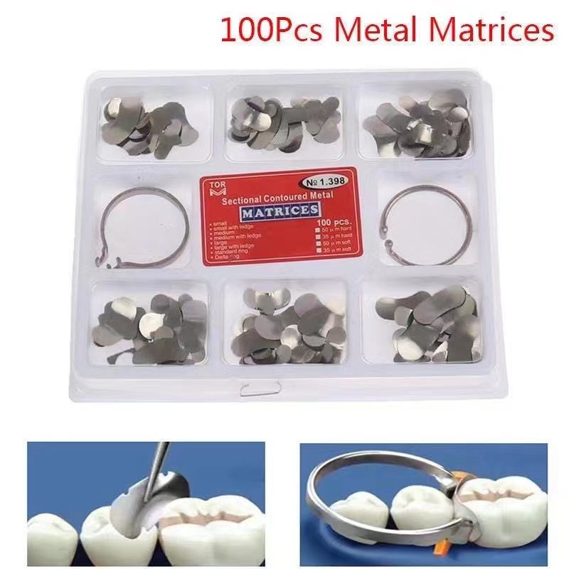 Bộ phận nha khoa Đường viền kim loại Thay thế Nha sĩ Matrix Ring Tool
