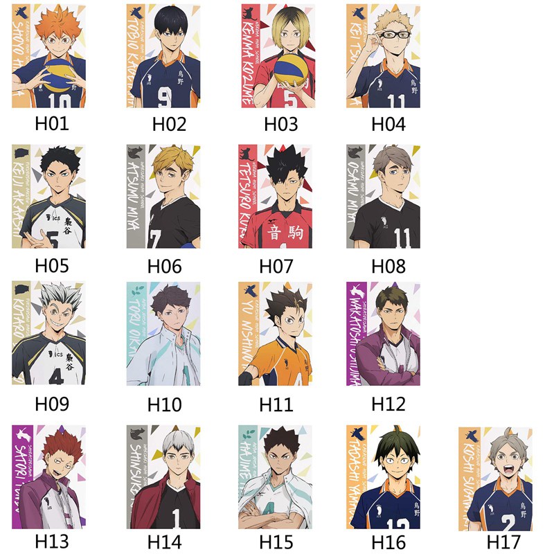 Tmdbyx Poster Anime Haikyuu Phong Cách Cổ Điển