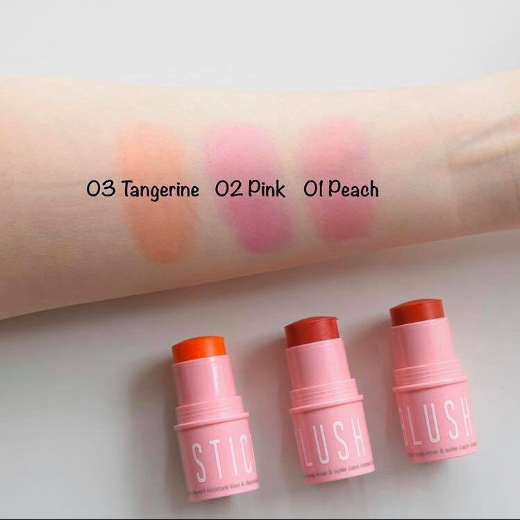 MÁ HỒNG DẠNG THỎI SILKY GIRL COOL CHIC BLUSH STICK 4G CHÍNH HÃNG - 7201