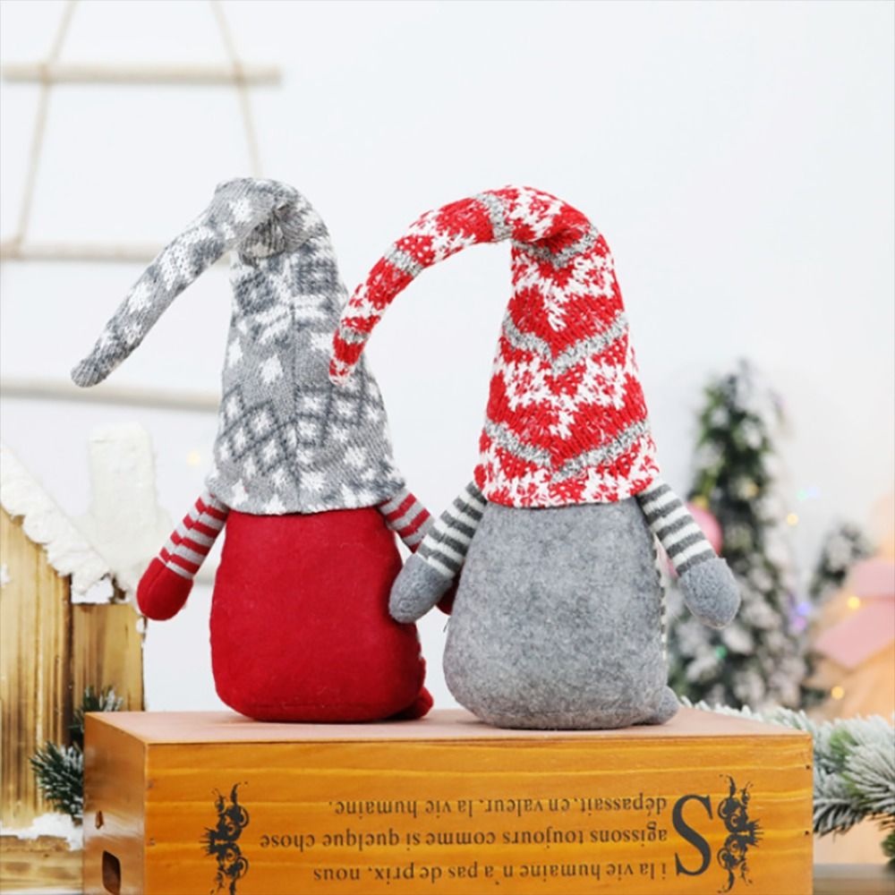 Búp Bê Nhồi Bông Hình Ông Già Noel Cho Trẻ Em